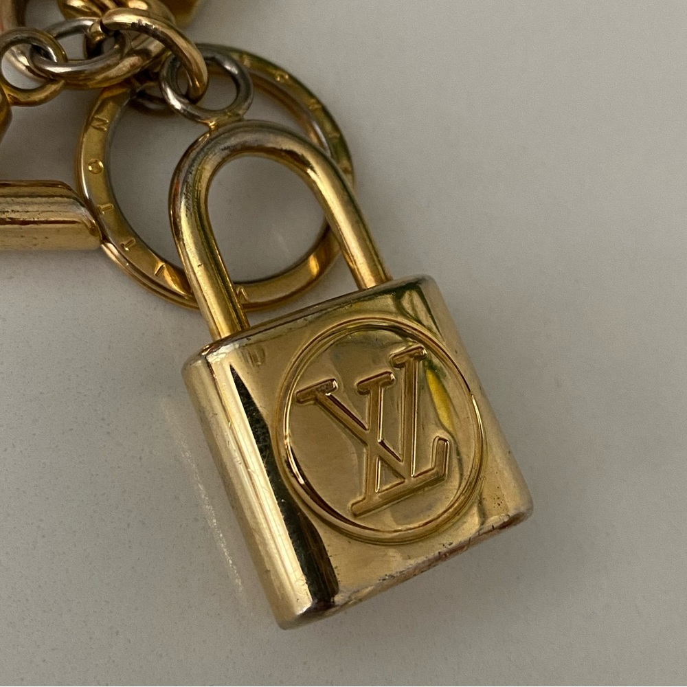 SOLD‼️ Louis Vuitton Kaleido V Padlock Bag Charm/Key Holder - Picture 3 of 9